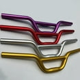 thumbnail image 4 of Bike Handlebar Alloy Bike Handlebar Riser Handle Bar 520mm*22.2mm for Kids Bike Red, 4 of 9