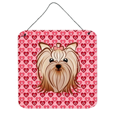 Yorkie Yorkishire Terrier Wall or Door Hanging Prints