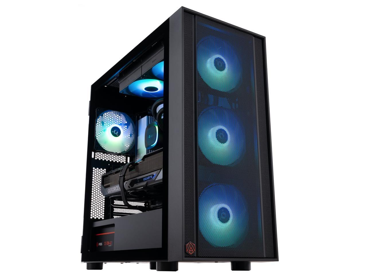 ABS Eurus Ruby Gaming PC, Ryzen 7 9800X3D, GeForce RTX 5070 Ti, 32GB DDR5 RAM, 2TB SSD, Windows 11 Desktop
