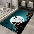 thumbnail image 4 of Vggrvlo Halloween Bathroom Rugs Non Slip Extra Soft Absorbent Outdoor Rug Machine Washable Quick Dry Rugs for Living Room Halloween Decorations Indoor, 4 of 6
