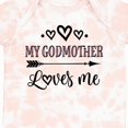 thumbnail image 4 of Inktastic My Godmother Loves Me Girls Girls Baby Bodysuit, 4 of 5