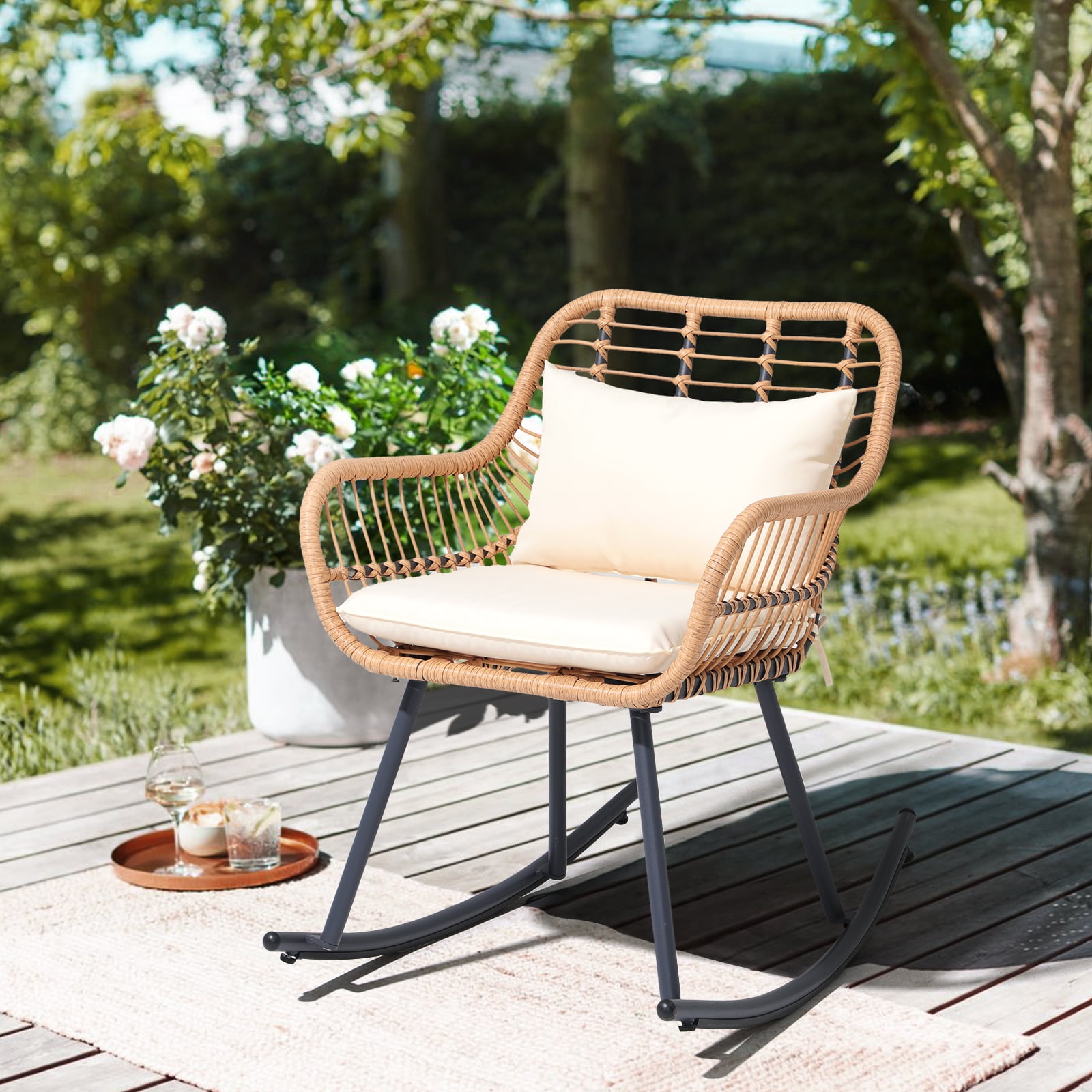 Ross rattan effect garden chair hotsell