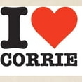 thumbnail image 2 of CafePress - I Love Corrie Tote Bag - Unisex Canvas Tote Bag, Beige, 1-Piece, 2 of 6