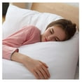 thumbnail image 2 of Extra Long Body Pillow for Side Sleeper, Pregnancy, Neck and Shoulder Support - Zippered Cover (19" x 90"), 2 of 5