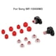 thumbnail image 4 of Consejos Para Los Oídos Audífonos Ear Tips In-Ear Earbuds Cover Set para Sony WF-1000XM4 WF-1000XM3 (Rojo), 4 of 5