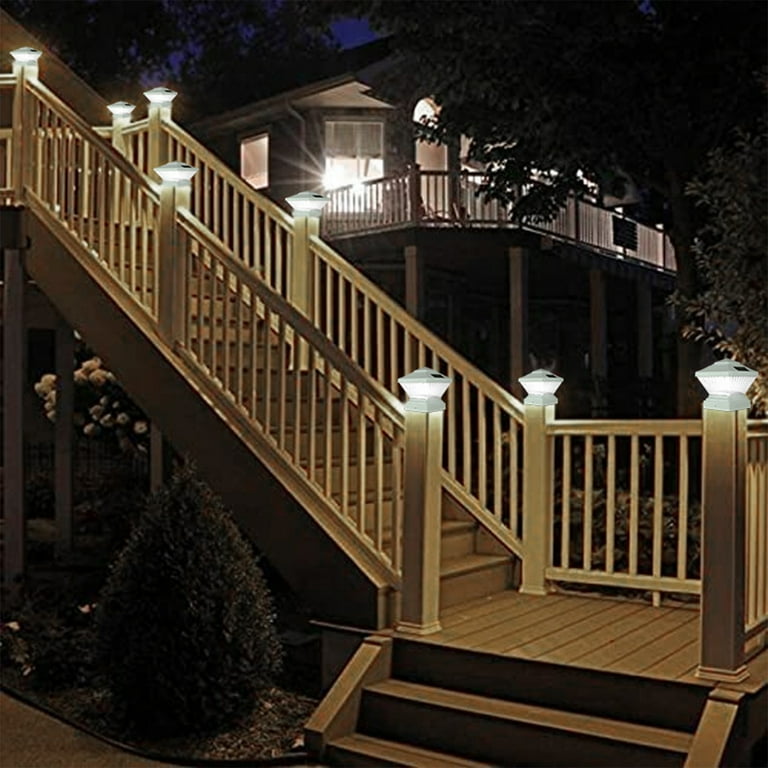 Solar porch 2024 post lights
