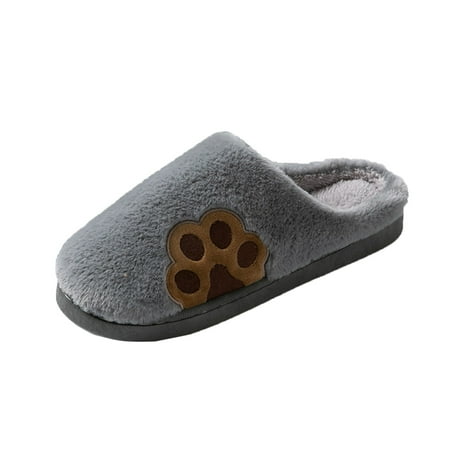 

Qufokar Slippers For Men Size 11 Men S Slippers Size 8 Men Slippers Autumn And Winter Indoor Fashion Comfortable Cartoon Flat Warm Non Slip