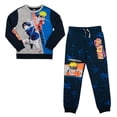 thumbnail image 1 of Naruto Sasuke Kids 2 Piece Crew Fleece & Joggers Set, 1 of 7