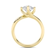 FireBorn Diamonds Fireborn Round-Shaped Diamond Engagement Ring, Bypass Shank Design, 1 CTTW, 14K… — $888.75 (34% off)