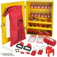thumbnail image 1 of VEVOR Electrical Lockout Tagout Kit, 59 PCS Safety Lockout Tagout Station With Padlocks, Hasps, Tags, Ties, Plug Lockout, Circuit Breaker Lockouts, 1 of 9