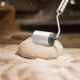 thumbnail image 3 of Hongchun Rolling Pin, Stainless Steel Baking Tray Roller Pastry/dough Rolling Pin With Handle Non Stick Rolling Pin Baking Tool, 3 of 5