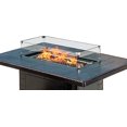 thumbnail image 4 of Hiland AWS-RT30 Fire Pit Glass Wind Screen, Rectangular, Clear, 4 of 5