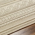 thumbnail image 6 of Livabliss Outdoor Rugs, 5x7 Rockport Modern Ivory Area Rug for Patio, Porch, Deck, Backyard, Waterproof Indoor Outdoor Carpet (5'3" x 7'), 6 of 6