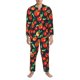 thumbnail image 3 of Balery Tomatoes Pijama para Hombre de Dos Piezas con Manga Larga, Conjunto de Dormir y Descanso Suave con Bolsillos-XX-Large, 3 of 7