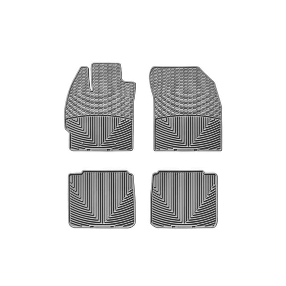 WeatherTech All-Weather Floor Mats compatible with 2010-2011 Toyota Prius - 1st & 2nd Row, Grey