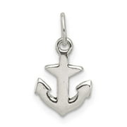 BEST PRICE PRODUCT Sterling Silver Polished Anchor Charm