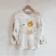 thumbnail image 3 of Moda mujer Tops Tie-dye Casual manga larga cuello redondo sudadera pulóver camisas blusa Pompotops gfhjh9125, 3 of 3