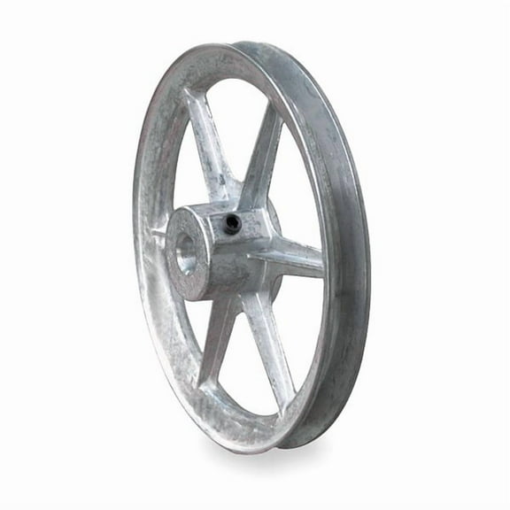 V-Belt Pulley, 10 In OD, 1/2 In Bore, 1GRV