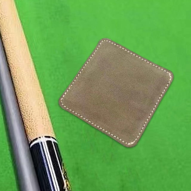 Toalla para taco de billar, toalla para Club de billar, limpiador de eje para taco de billar, paño absorbente de agua de 3,74 "x 3,74", suministros de Verde