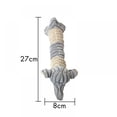 thumbnail image 3 of Dog Squeaky Toys , Pet Toys Crinkle Dog Toy No Stuffing Animals Dog Plush Toy Dog Chew Toy Squeeky Doggie Toys Puppy Toys Squeak,Elephant Dogs Cow Shape, 3 of 5