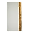 thumbnail image 3 of Hammered Iron Rectangular Wall Mirror, Gold, 3 of 5