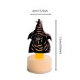 thumbnail image 2 of Electronic Candle Lights Festival LED Halloween Wind Lights Decorative Injection Candles Night Lights Halloween Style Desktop Scenery Candle Outdoor Water Wick Candle 5 Wick Extra Large Scented Glass, 2 of 3