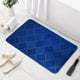 thumbnail image 5 of 40*60cm Alfombra de baño de color sólido de secado rápido antideslizante azul, 5 of 6