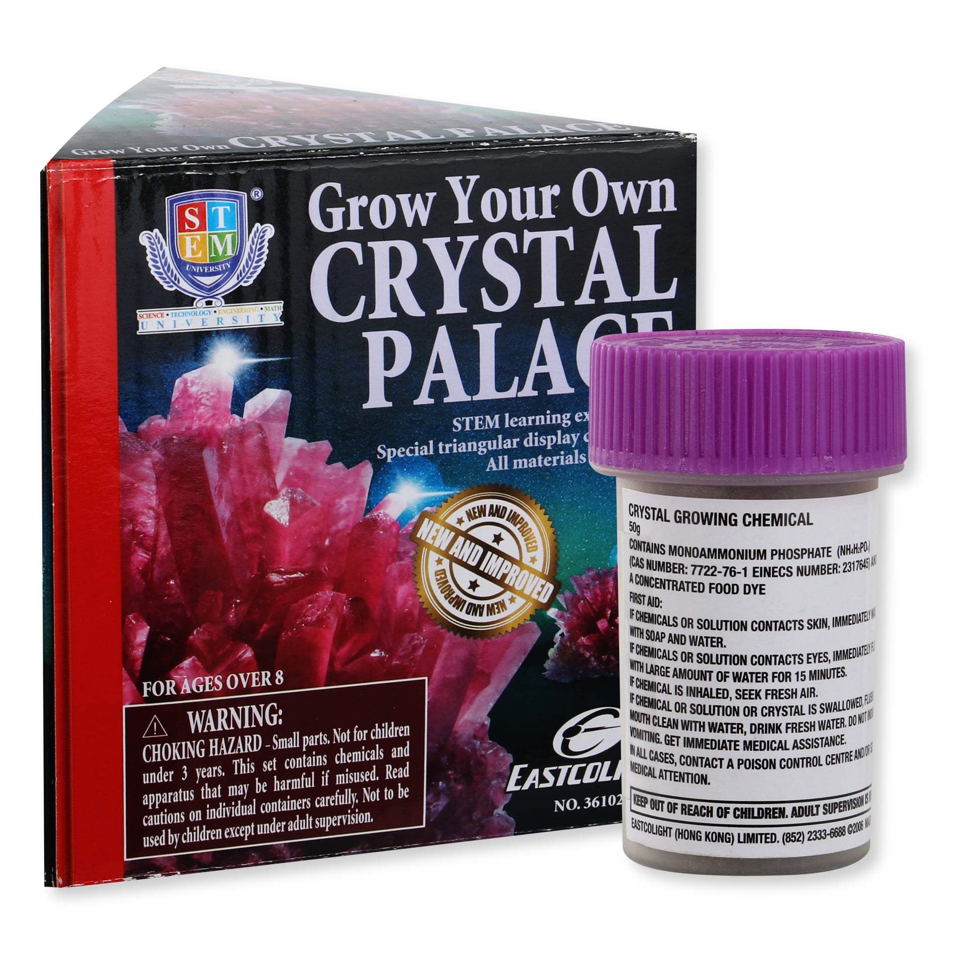 Mini Crystal Growing Lab Purple 