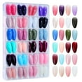 thumbnail image 1 of Bamboohart 1 Box Fake Nail Finger Nails Fake Fingernails Nails Short Short Artificial Nails Compact Nails Set Artificial Nails Art False Nails, 1 of 10
