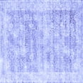 thumbnail image 1 of Ahgly Company Indoor Square Persian Blue Traditional Area Rugs, 3' Square, 1 of 4