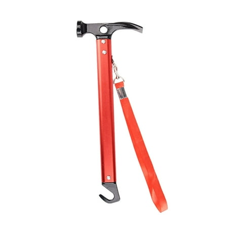 

Woodworking Tools ASR Outdoor 13oz Lightweight Steel Camping Hammer With Tent Stakes Puller Hand Tools Outdoor Gear 12 Inch