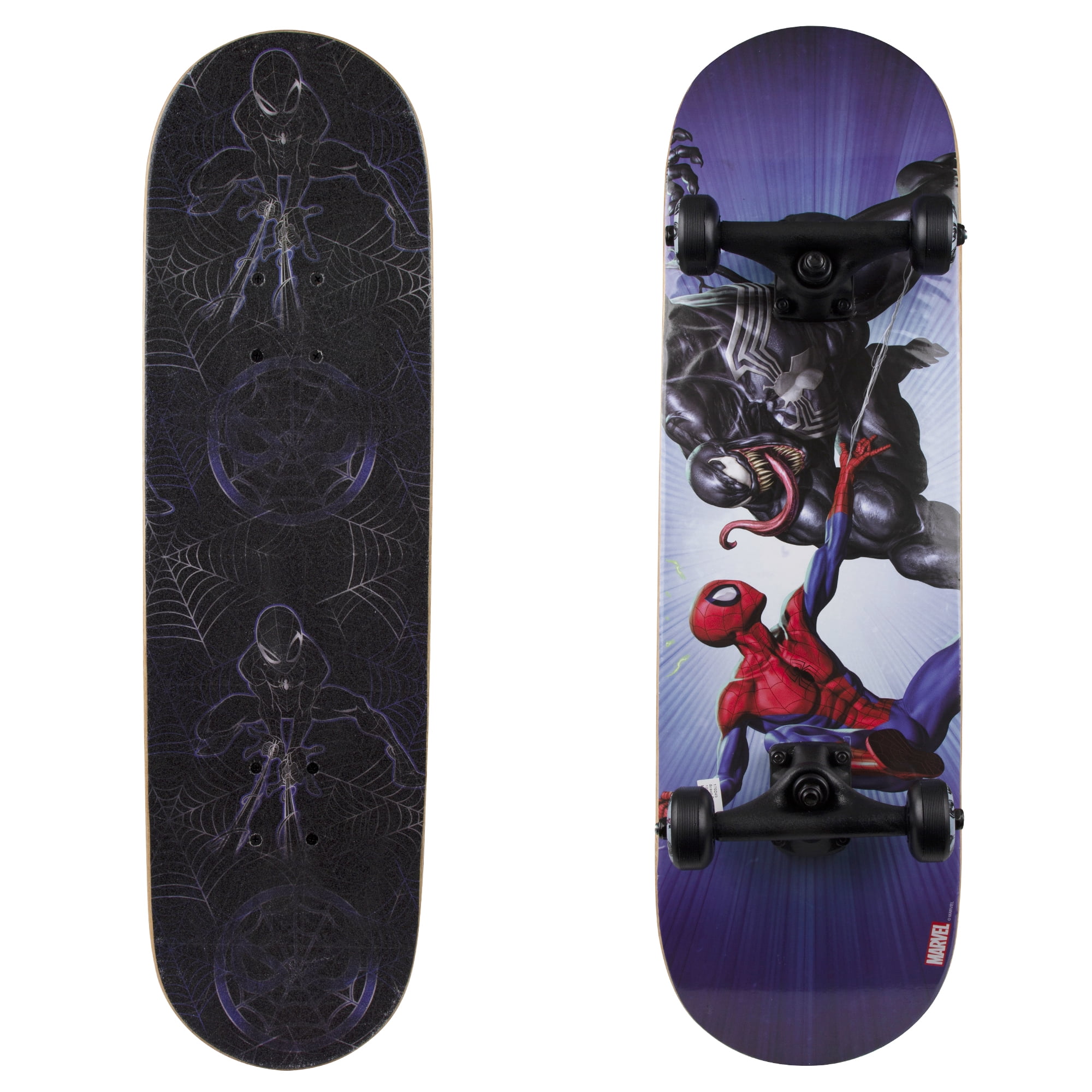 8" Venom Skate Board Kids Colour In Art Skateboard 12 Paint Pen Pack 