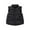 Black, variant on LIaqionyy Toddler Girls Puffer Vest Button Ruffle Sleeveless Padded Warm Jackets Winter Cute Quilted Outwear
