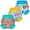 Yellow Rhino, variant on BIG ELEPHANT Baby Swim Diapers 3pcs, Reusable Adjustable Washable Waterproof Swimming Diaper for Boy's and Girl's, Sizes XS-XXL
