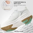 thumbnail image 5 of Ablanczoom Womens Sneakers: Comfortable Breathable Mesh Sneakers Women Running Shoes Anti-Slip Walking Tennis shoes, 5 of 7