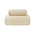 thumbnail image 1 of fastboy 2 Pieces/Set Cotton Bath Towel Soft Replacement Rectangular Home Bathing Shower Face Towel Washcloth Accessories Beige, 1 of 6