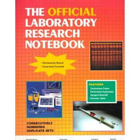 The Official Laboratory Research Notebook 100