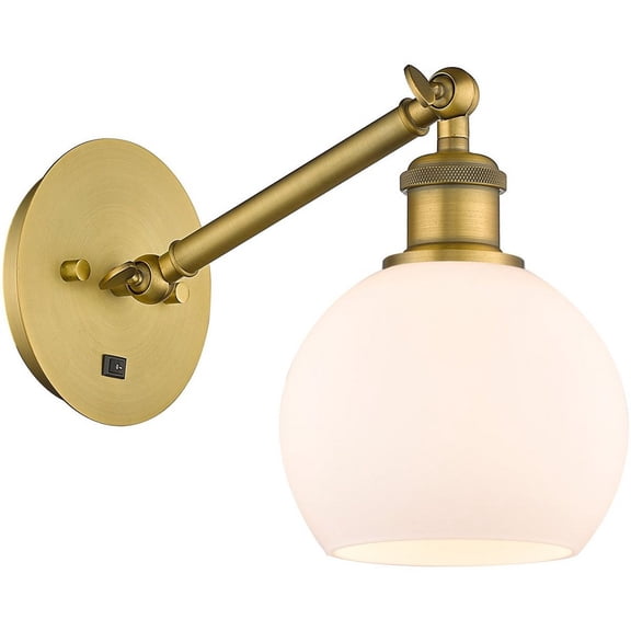 Innovations Lighting - Athens - 1 Light Wall Sconce In Industrial Style-10.5