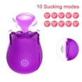 thumbnail image 4 of RO Vibrador de succión de juguete para mujeres y parejas, morado Sincero Electrónica, 4 of 4