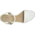 thumbnail image 6 of Naturalizer Womens Bristol Heeled Sandal 8 White, 6 of 7
