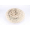 thumbnail image 2 of CEFONU Lits Beignet de Luxe pour Chat et Chien, Lit Rond en Peluche Douce pour Animal de Compagnie, Lit Chaud pour Chiens/chiots/chats Lavable à la Machine, 2 of 5