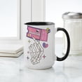 thumbnail image 4 of CafePress - Anti Valentine Club Coupon Mugs - 15 oz Ceramic Large White Novelty Mug, 4 of 4