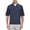 Peacoat Heather, variant on Golf Heather Blocked 1/2 Zip Short Sleeve Pullover Peacoat Heather Medium