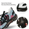 thumbnail image 7 of Flower Summer Pattern Walking Shoes for Men Woman Lightweight Tennis Fashion Elastic Sports Shoes Cushion Basketball Shoes, 7 of 7