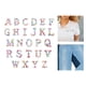 thumbnail image 5 of 26 parches de letras de diamantes de imitación, parches del alfabeto para planchar, parches de letras en inglés Color sólido mixto, 5 of 8