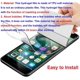 thumbnail image 3 of 2 protectores de pantalla compatibles con iPhone 8 Plus/iPhone 7 Plus (5.5") Película protectora de hidrogel de TPU suave de alta sensibilidad [no vidrio templado,, 3 of 5