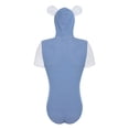 thumbnail image 4 of iixpin Men Nightwear Cosplay Party Sleep Wear Casual Wear Casual Look Wedding Outfit Pajamas Loungewear Blue XXL, 4 of 7