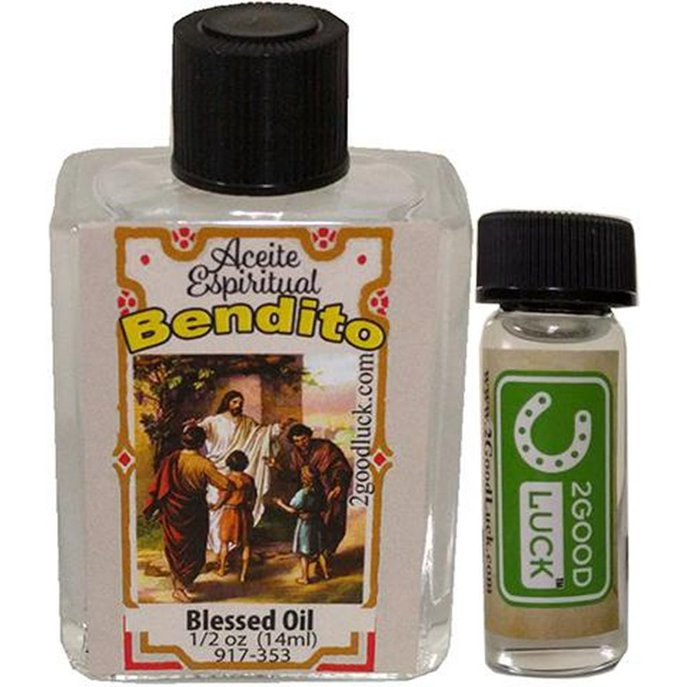 Blessed, Spiritual Oil With 1 Dram Perfume Set / Aceite Espiritual