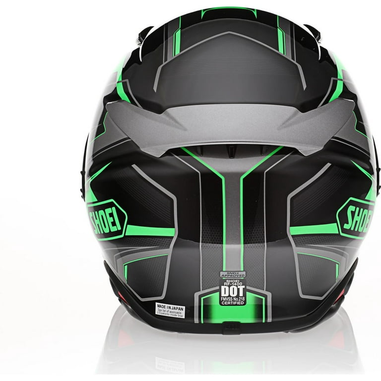 green shoei helmet for sale Shoei RF-1400 Helmet - Prologue - Green/Black - SM