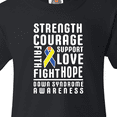 thumbnail image 4 of Inktastic Down Syndrome Awareness Strenth Courage Support Youth T-Shirt, 4 of 5